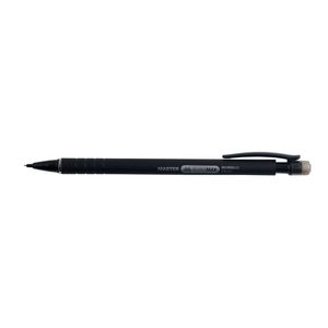 Олівець механічний MASTER, Rubber Touch, 0.5 мм, чорний BUROMAX BM.8692-01