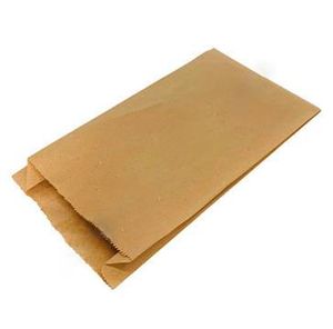 Пакет паперовий 6х32 см з бурого крафт паперу 0165355