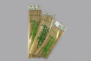 Палочки для шашлыка 25см 100 шт бамбук 0123025