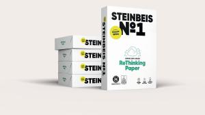 Ящик офісного паперу А4 Steinbeis №1 ISO70 СІЕ55 Ecology Paper 80г/м 500л 5 пачок A4.80.Steinbeis55.box