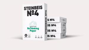 Ящик офисной бумаги А4 Steinbeis №4 ISO100 СІЕ135 Ecology Paper 80г/м 500л 5 пачек A4.80.Steinbeis135.box