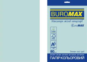 Папір кольоровий BUROMAX PASTEL EUROMAX 20 арк А4 80 г/мс BM.2721220E-08