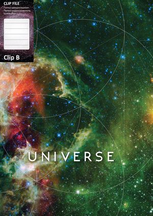 Папка А4 с боковым прижимом CLIP В Universe Optima O31271 ассорти - Фото 3