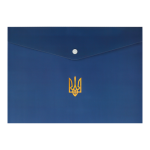 Папка-конверт Buromax А4 на кнопке UKRAINE DECOR BM.3970-68