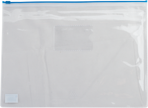 Папка-конверт А4 пластикова блискавка Buromax JOB BM.3946