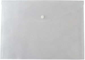 Папка-конверт А5 на кнопке полупрозрачная JOBMAX Buromax BM.3936 - Фото 3