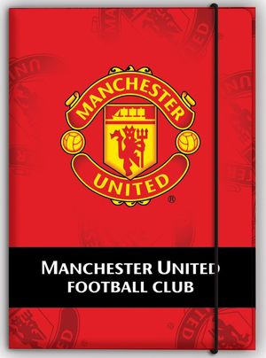 Папка на гумці картон А4 Kite Manchester United MU14-211K