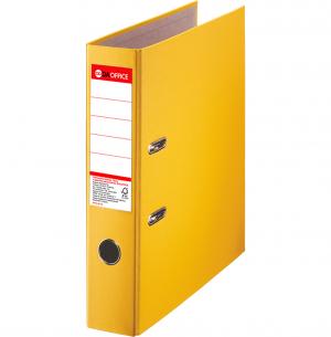 Папка-регистратор А4 односторонняя 75 мм желтая DA 624422