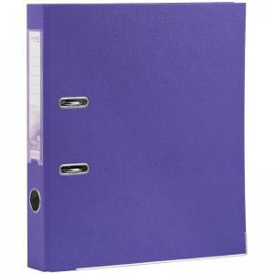 Папка-регистратор А4 AXENT D1713-11C фиолетовая 5 см с односторонним покрытием