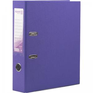 Папка-регистратор А4 AXENT D1714-11C фиолетовая 7.5 см с односторонним покрытием