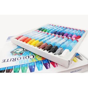 Пастель масляна , 24 кольори, картонна упаковка, Colorite 1100OP-24CB - Фото 1