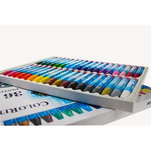 Пастель масляная, 36 цветов, картонная упаковка, Colorite 1100OP-36CB - Фото 1