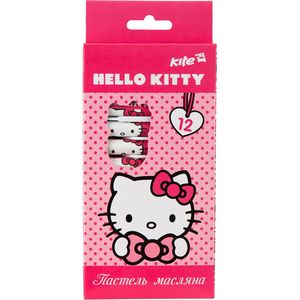 Пастель олійна 12 кольорів Hello Kitty Kite HK17-071 - Фото 3