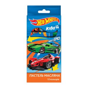 Пастель масляная 12 цветов Hot Wheels Kite HW17-071 - Фото 1
