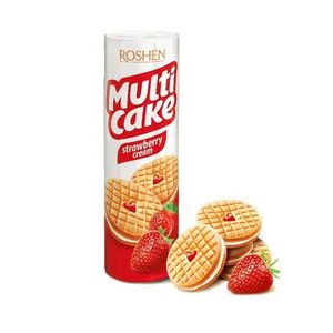 Печиво Roshen Multicake полуниця крем 195г 10674154
