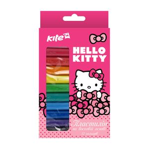 Пластилін м'який 12 кольорів Hello Kitty Kite HK17-086
