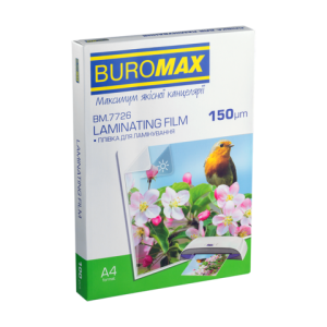 Пленка для ламинирования Buromax 150мкм A4 216x303мм 100 шт BM.7726