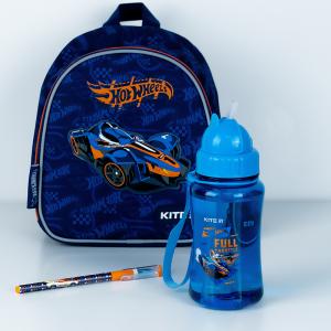 Бутылочка для воды Kite Hot Wheels HW24-399 материал Tritan 350 мл - Фото 2