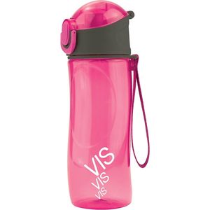 Бутылочка для воды VIS, 530 мл, розовая KITE VIS19-400-02