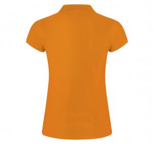 Футболка поло женская Star woman оранжевая 200 Roly 6634-31 - Фото 2