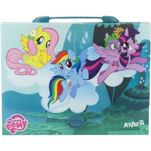 Портфель-коробка А4 My Little Pony Kite LP17-209