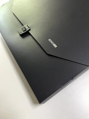 Портфель пластиковый А3 Economix E31616 черный - Фото 1