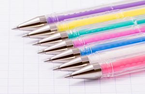 Ручка гелевая uni-ball Signo COLOUR 0.7 мм фиолетовый UM-120AC - Фото 8
