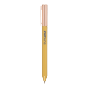 Ручка Buromax автоматична гелева PRESTIGE GOLD 0,5 мм сині чорнила BM.83101