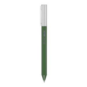 Ручка Buromax гелева автоматична PRESTIGE SILVER 0,5 мм сині чорнила BM.83102