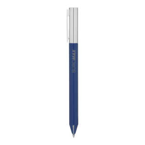 Ручка Buromax гелева автоматична PRESTIGE SILVER 0,5 мм сині чорнила BM.83102