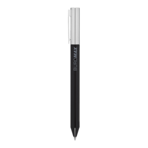 Ручка Buromax гелева автоматична PRESTIGE SILVER 0,5 мм сині чорнила BM.83102