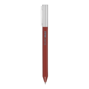 Ручка Buromax гелева автоматична PRESTIGE SILVER 0,5 мм сині чорнила BM.83102