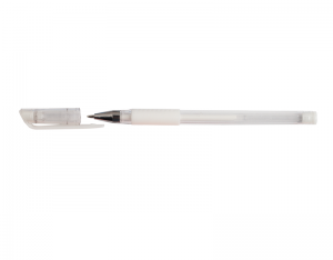 Ручка гелева біла ART Line ZiBi ZB.2208-12 - Фото 3
