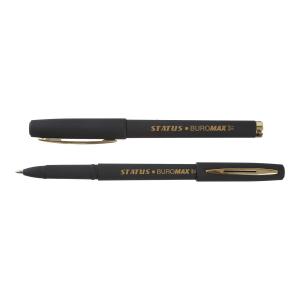 Ручка гелева STATUS Rouber Touch 1.0 мм BUROMAX BM.8337