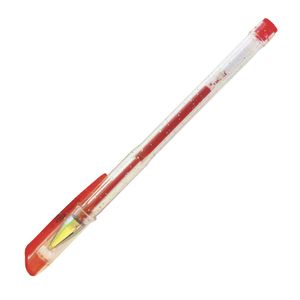 Ручка гелева з блискітками, 1мм, GG-0165-R VGR