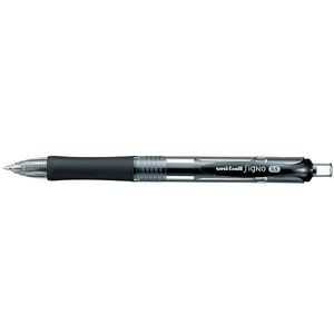 Ручка гелева автоматична Signo RETRACTABLE micro 0.5 мм чорна UMN-152. 05 - Фото 1