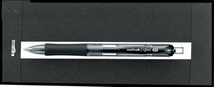 Ручка гелева автоматична Signo RETRACTABLE micro 0.5 мм чорна UMN-152. 05 - Фото 3