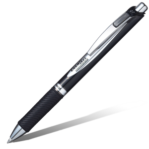 Ручка гелевая автоматическая 0.7 мм EnerGel Permanent Pentel BLP77 - Фото 1