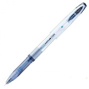 Ручка гелева uni-ball Signo bit 0.7 мм чорна UM-201. 07 - Фото 1