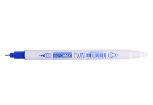 Ручка капиллярная TWIN, синий, 0.5 мм/3.0 мм BUROMAX BM.8303-01