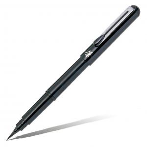 Ручка-кисть для каллиграфии Pentel Pocket Brush GFKP3-А 4 картриджа
