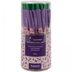 Ручка кулькова автоматична Lavender синя AXENT AB1090-27-A - Фото 1