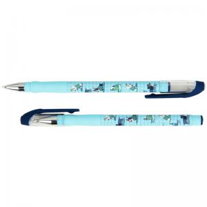 Ручка шариковая Dogs синяя AXENT AB1049-31-A - Фото 2