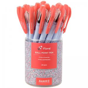 Ручка шариковая Floral синяя AXENT AB1049-37-A - Фото 3
