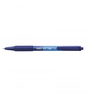 Ручка кулькова Soft Clic Grip синій 3 шт BIC bc893221 - Фото 1