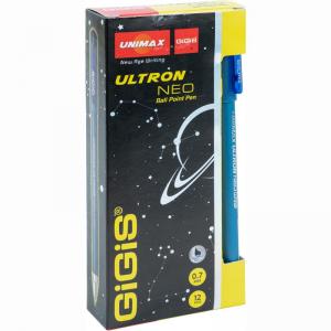 Ручка кулькова Ultron Neo 2х синя Unimax UX-150-02 - Фото 2