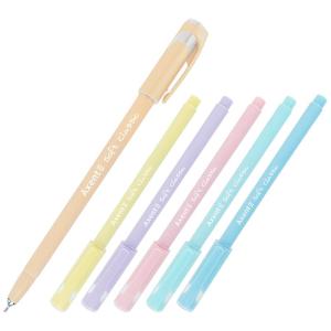 Ручка масляная синяя 0.7мм Axent Soft Pastel AB1102-02-A