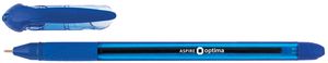 Ручка масляна ASPIRE 0.7 мм Optima O15656-02 синя