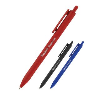 Ручка масляная автоматическая 0.7 мм Reporter Axent AB1065-А