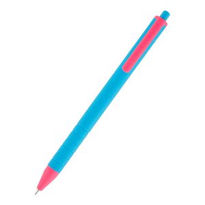 Ручка масляная автоматическая 0.7 мм Reporter Color Axent AB1069-02-A синяя - Фото 2